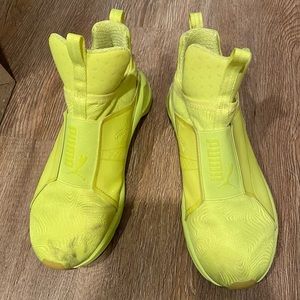 Neon sneakers